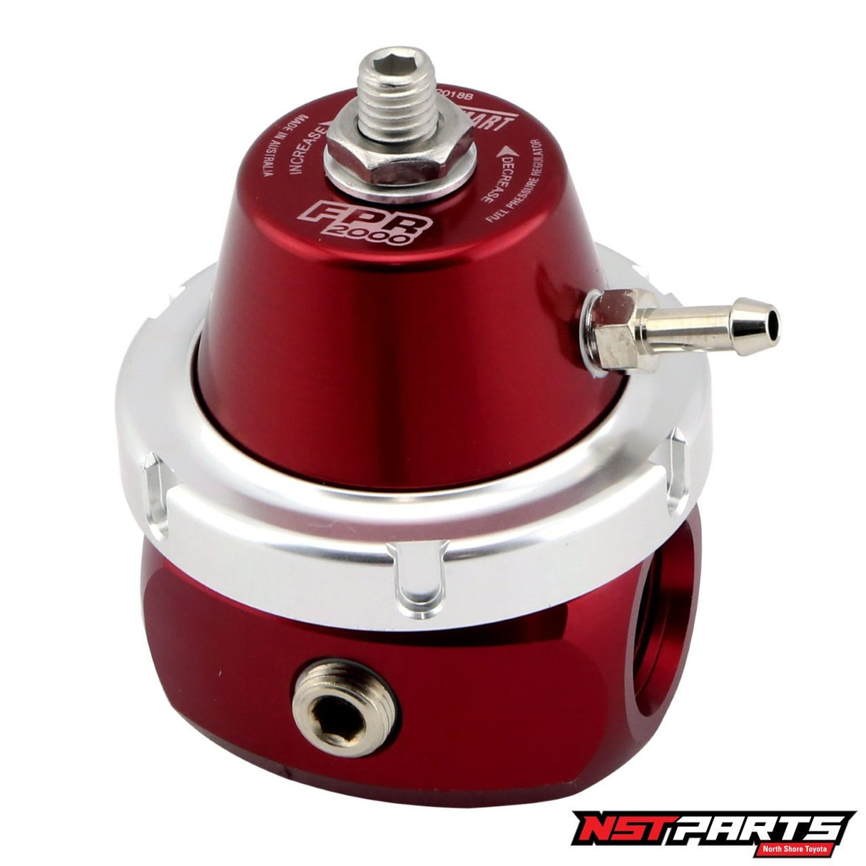 TurbosmartFPR2000 Red -8 AN Fuel Regulator / 2000HP