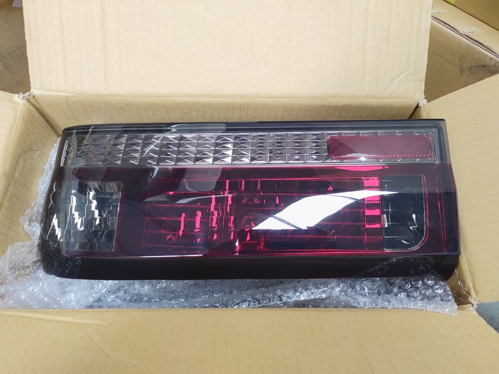 Dmax Style Smoked Red Tail-lights suitable re Toyota AE86 1983-1987 - Prolink Performance