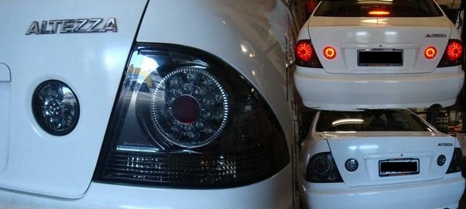 SMOKED Lens LED Boot Lights suitable for Toyota Altezza IS200 - Prolink Performance