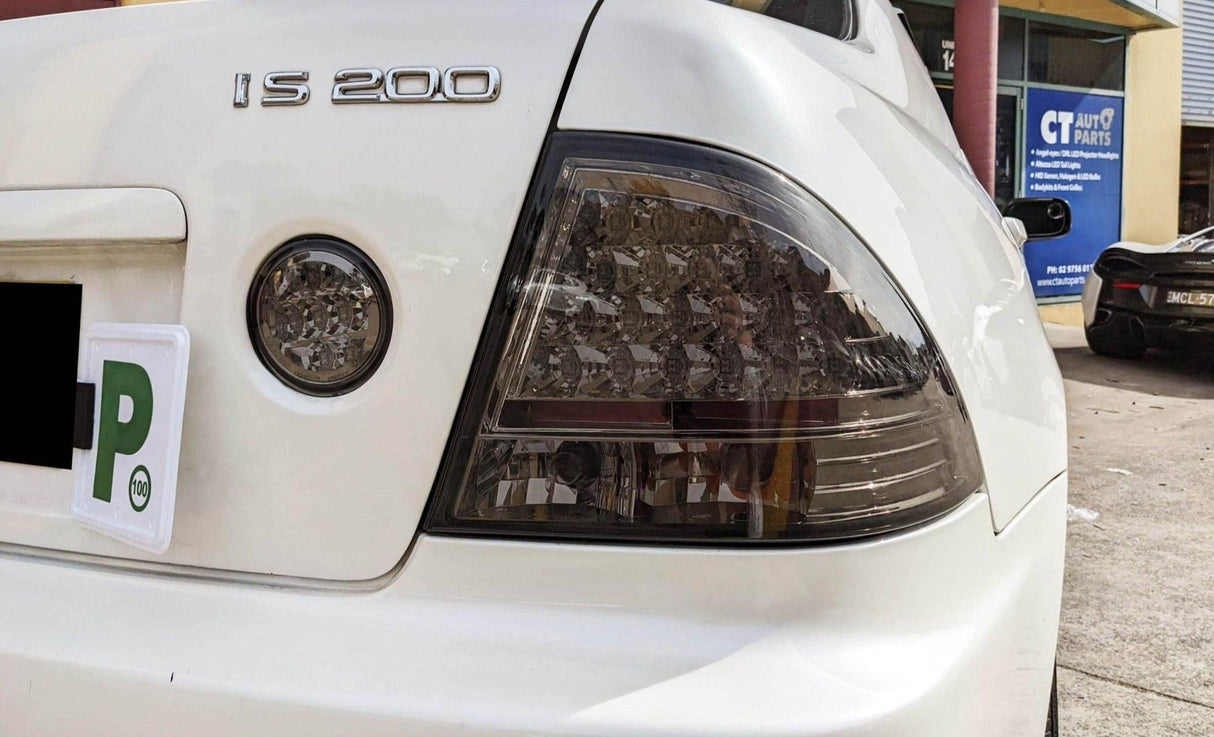 HYPER Smoked Lens LED Tail Lights suitable for 98-05 Toyota ALTEZZA / IS200 - Prolink Performance