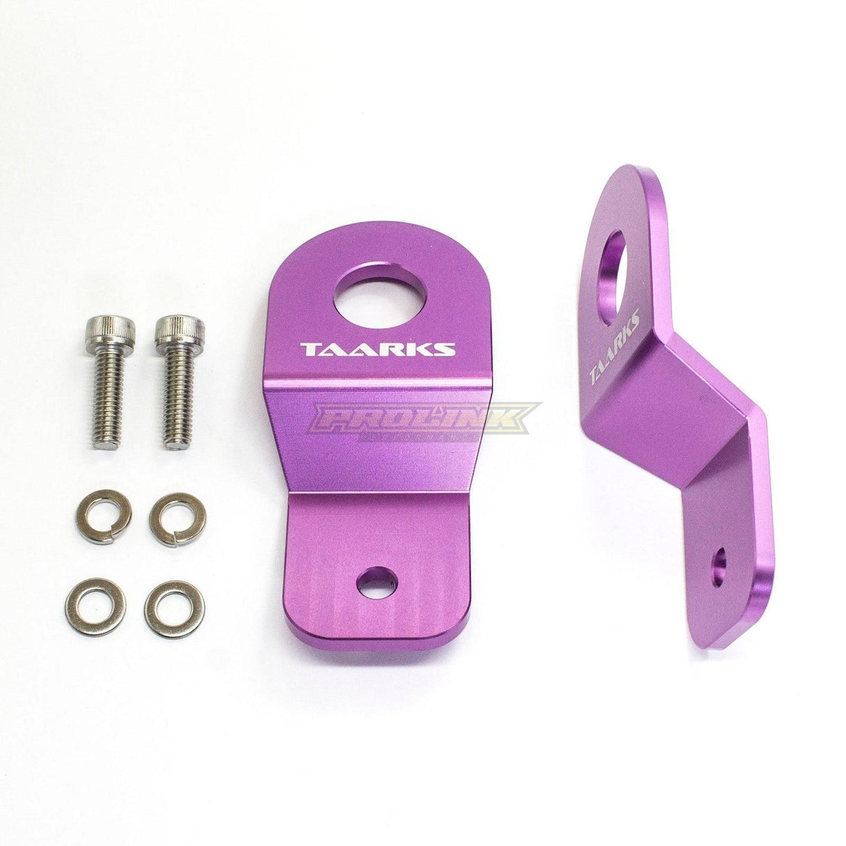 Radiator Billet Brackets "S13, 180sx" (PURPLE) - Prolink Performance