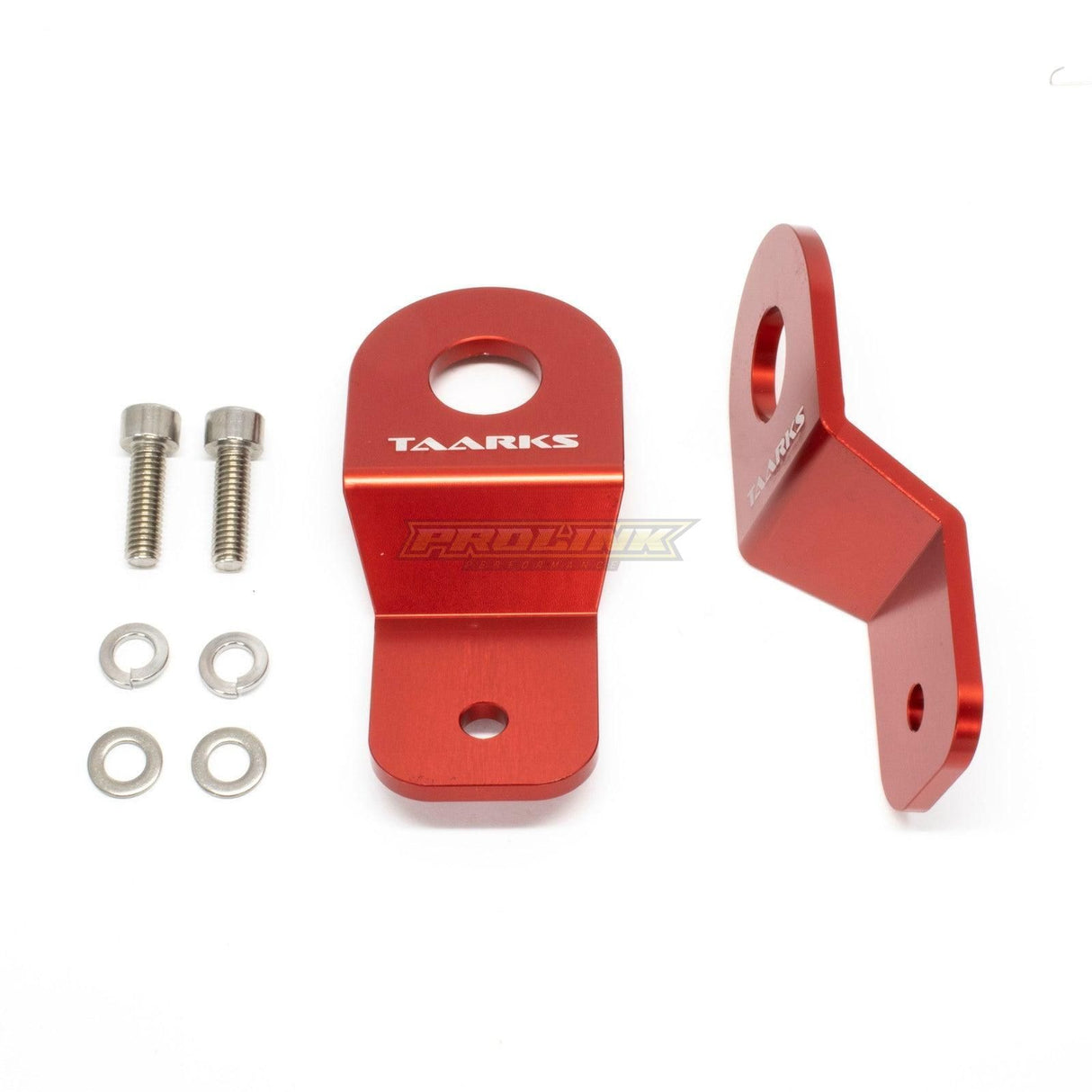 Radiator Billet Brackets "S13, 180sx" (RED) - Prolink Performance