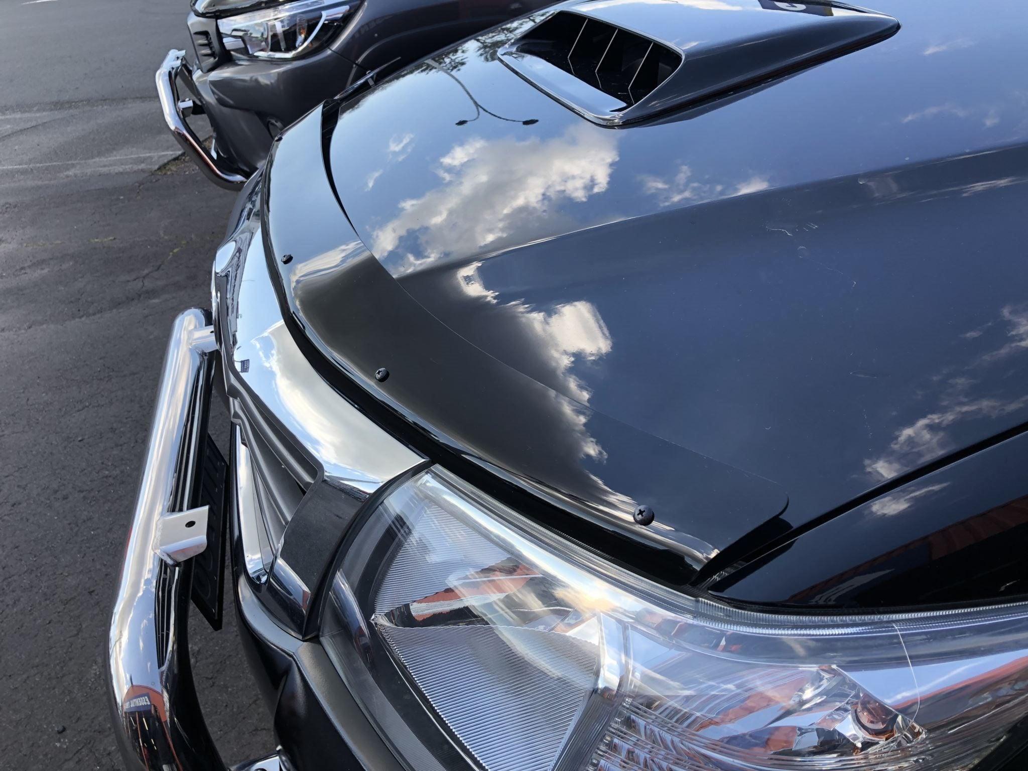 Bonnet Protector/Hood Guard **dark tint** for 2011-2015 Toyota Hilux - Prolink Performance