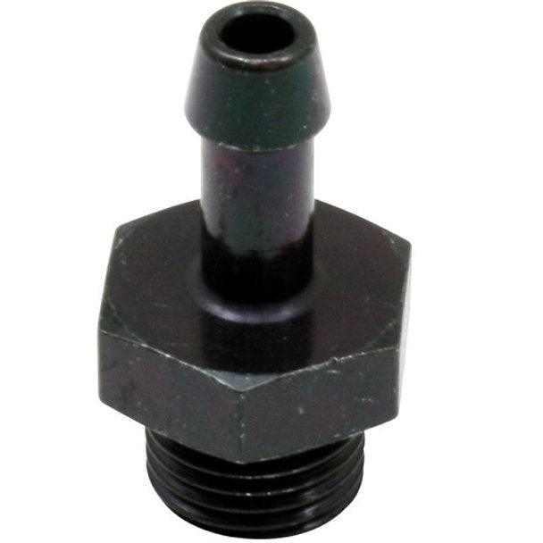 AEM Adjustable Fuel Pressure Regulator Barb Fitting (-6 (9/16 in.-18) to 7mm) - Prolink Performance
