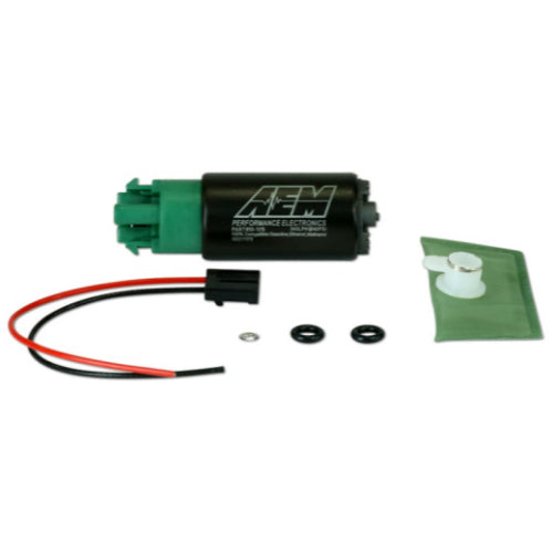 AEM E85 Compatible In-Tank High Flow Fuel Pump, 340LPH, Compact Design - Prolink Performance