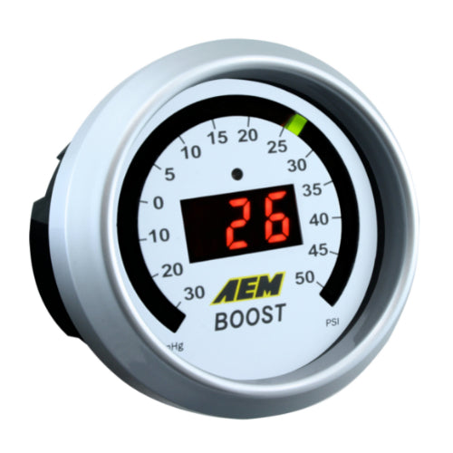 AEM Classic Boost Display Gauge Kit Reads from -30 to 35 PSI - Prolink Performance