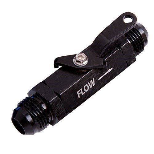 Aeroflow Shut Off Valve -6AN - AF1000-06BLK