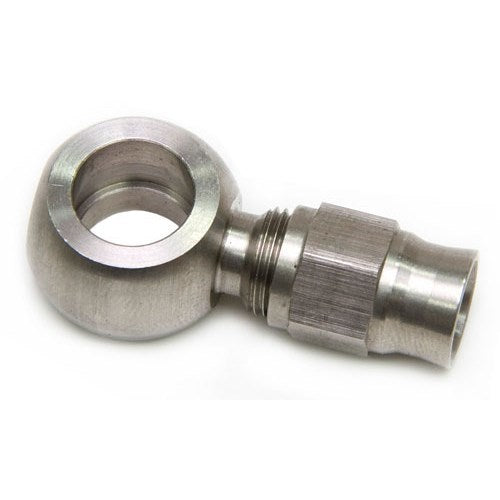 Aeroflow Aeroflow Stainless Steel Straight Banjo Fitting (Short) 10mm (3/8") Banjo to -3AN PTFE Hose - AF210-03