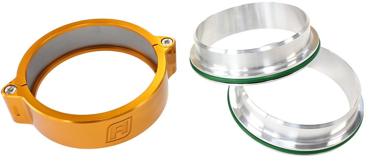 Aeroflow Billet Aluminium Intercooler Clamp Set (Various sizes and colours) - Prolink Performance