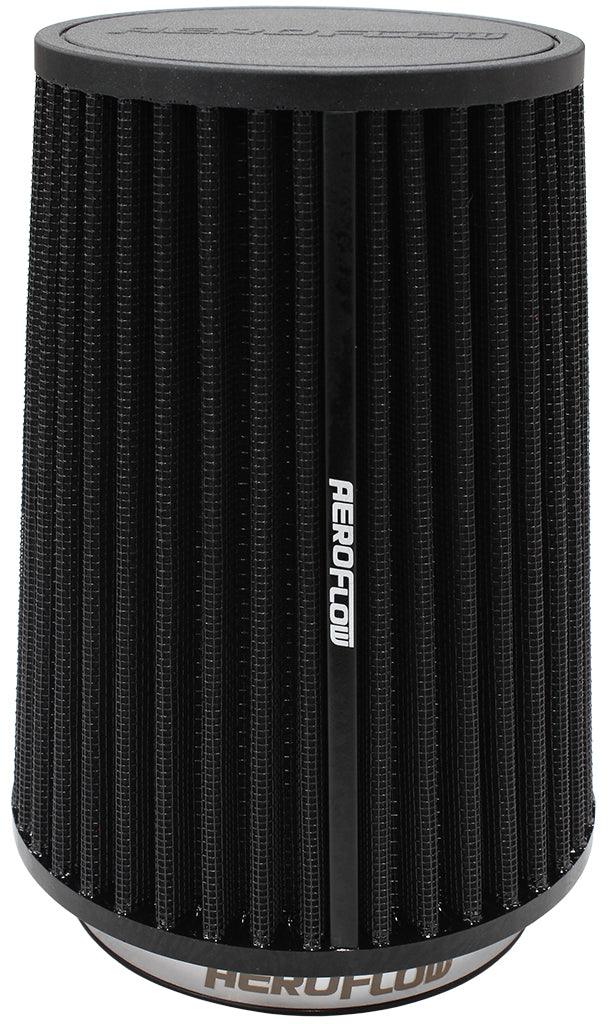 Aeroflow Universal 4" (102mm) Clamp-On Polyurethane Tapered Pod Filter 7" (177mm) High x 5-1/2" (139mm) Base O.D x 4-39/64" (117mm)  AF2711-2590Top O.D - Prolink Performance