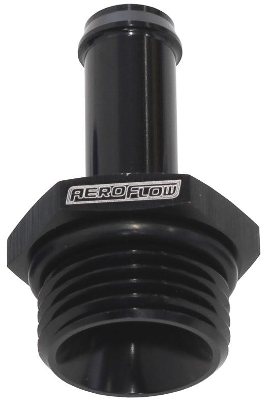 Aeroflow Straight Hose Barb 5/16" to -6 ORB AF414-06-05BLK - Prolink Performance