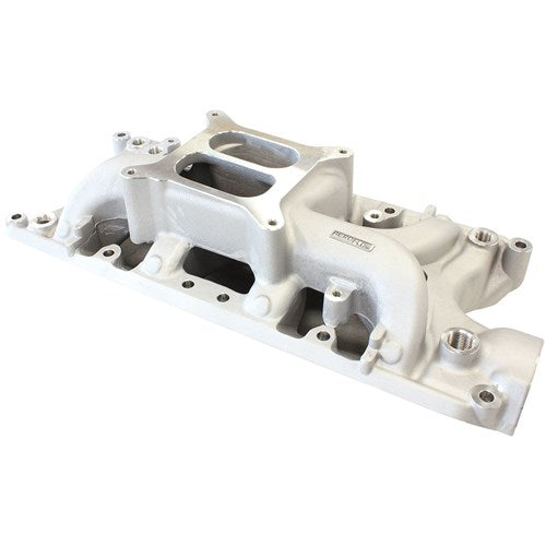 Aeroflow SB Ford 289-302 Windsor Air Gap Dual Plane Intake Manifold, Natural Cast Finish AF6010-2001 - Prolink Performance