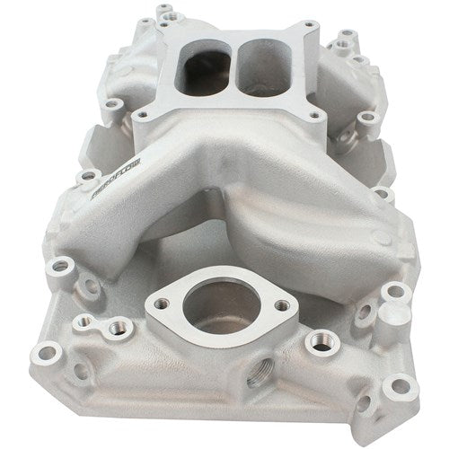 Aeroflow Small Block Chrysler Air Gap Dual Plane Intake Manifold, Natural Cast Finish AF6010-3005 - Prolink Performance