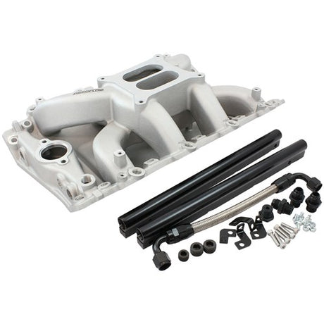 Aeroflow Holden 304 EFI Air Gap Dual Plane Intake Manifold, Natural Cast Finish AF6010-4003 - Prolink Performance