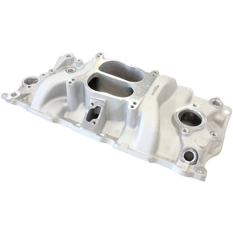 Aeroflow SB Chev Classic Dual Plane Intake Manifold, Natural Cast Finish AF6011-1000 - Prolink Performance