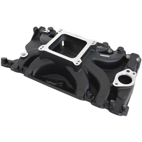 Aeroflow Holden 253-308 Low-Rise Single Plane Intake Manifold, Black Finish AF6200-4000 - Prolink Performance