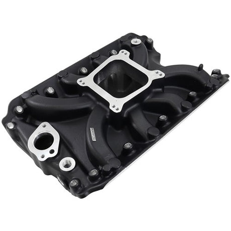 Aeroflow Holden 304 Low-Rise Single Plane Intake Manifold, Black Finish AF6200-4001 - Prolink Performance