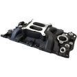 Aeroflow SB Chev Street Dual Plane Intake Manifold, Black Finish AF6210-1000 - Prolink Performance