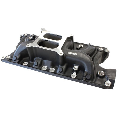 Aeroflow SB Ford 289-302 Windsor Street Dual Plane Intake Manifold, Black Finish AF6210-2000 - Prolink Performance