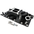 Aeroflow Small Block Chrysler Air Gap Dual Plane Intake Manifold, Black Finish AF6210-3005 - Prolink Performance