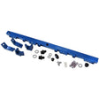 Ford BA-BF Barra 4.0L DOHC Billet EFI Fuel Rail - Blue AF64-2004 - Prolink Performance