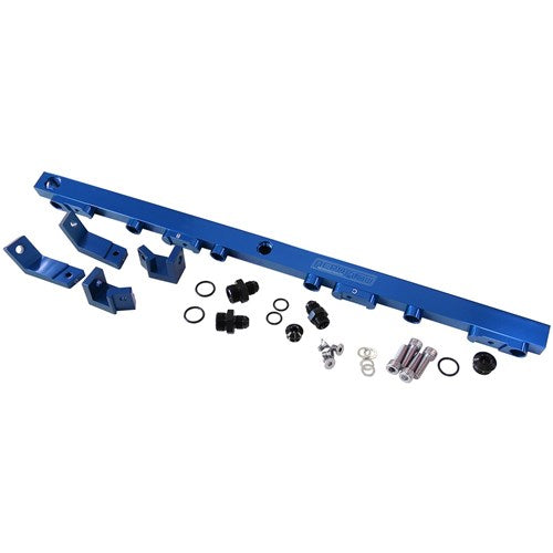 Ford BA-BF Barra 4.0L DOHC Billet EFI Fuel Rail - Blue AF64-2004 - Prolink Performance