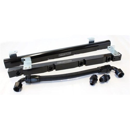 Aeroflow Holden 304-355 V8 Billet EFI Fuel Rails - Black - AF64-2008BLK - Prolink Performance