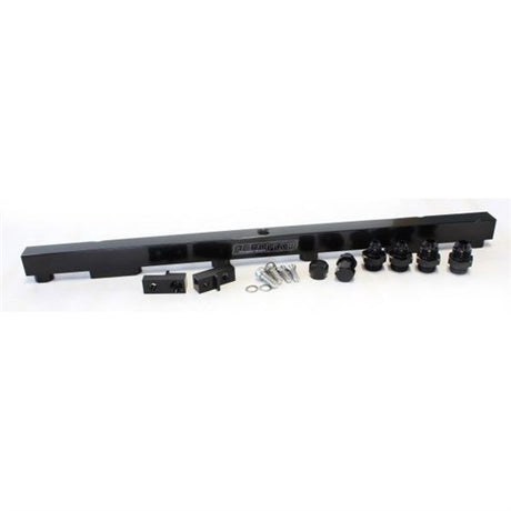 Aeroflow Nissan RB26 Billet EFI Fuel Rail - Black - AF64-2011BLK - Prolink Performance