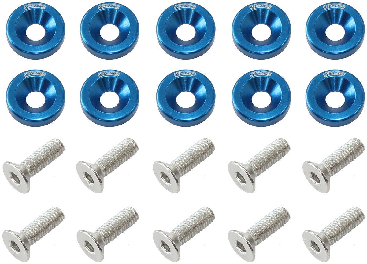 Aeroflow Billet Dress-Up/Fender Bolt Kit M6x1.0mm OR M8x1.25mm - Prolink Performance