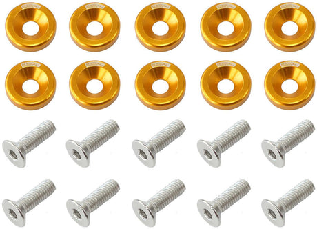 Aeroflow Billet Dress-Up/Fender Bolt Kit M6x1.0mm OR M8x1.25mm - Prolink Performance