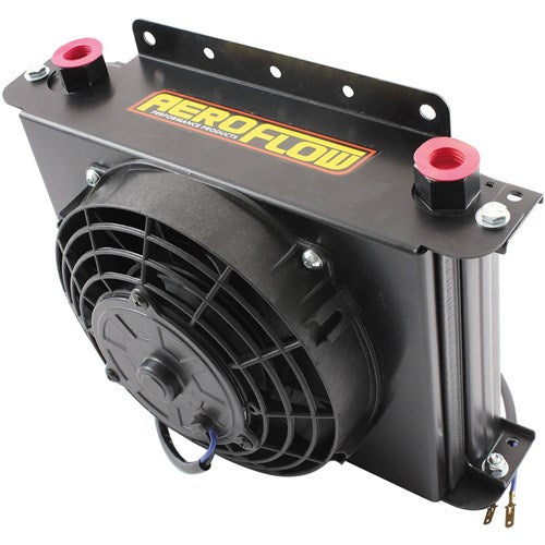 25 Row Universal Modular Oil Cooler with Fan & Shroud - Prolink Performance