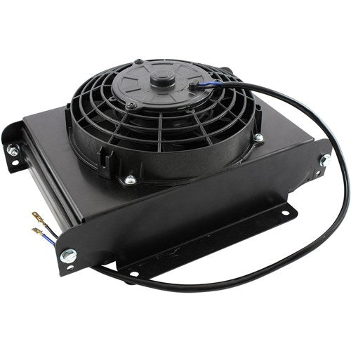 25 Row Universal Modular Oil Cooler with Fan & Shroud - Prolink Performance