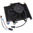 Competition Oil & Transmission Cooler -10 ORB, 13.5" x 11.5" x 3.95", with Fan & Switch - Prolink Performance