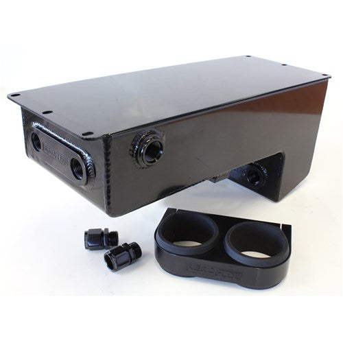 Aeroflow Dual EFI Pump Under-Car Surge Tank Black AF77-1044BLK - Prolink Performance