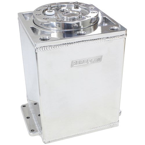 Aeroflow Triple EFI Pump Compact Surge Tank - Polished 7 Litre (1.85 Gal), AF77-4053 - Prolink Performance