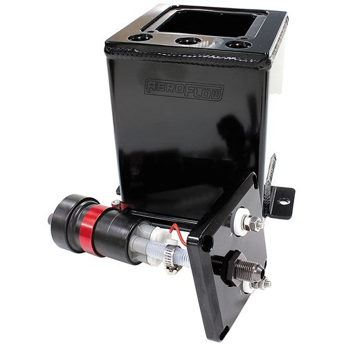Aeroflow Single 40mm Pump Surge Tank - Black AF77-4055BLK - Prolink Performance