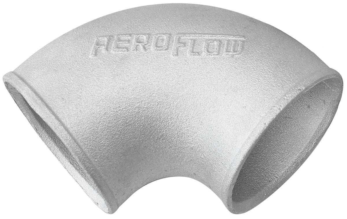 Aeroflow Tight Radius Cast Elbow Aluminium Natural Finish AF8803 Various Sizes - Prolink Performance