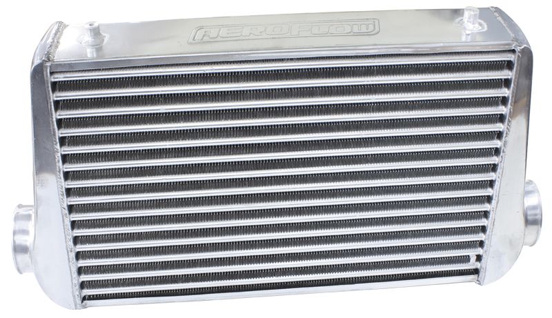Aeroflow 450x300x76mm Street Series Aluminium Intercooler, Polished Finish AF90-1001 - Prolink Performance
