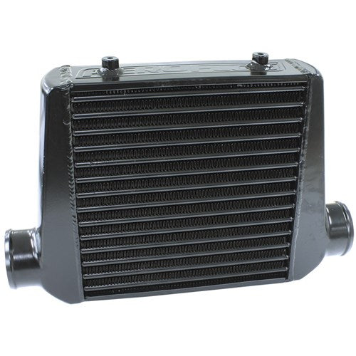Aeroflow 280x300x76mm Street Series Aluminium Intercooler, Black Finish AF90-1002BLK - Prolink Performance