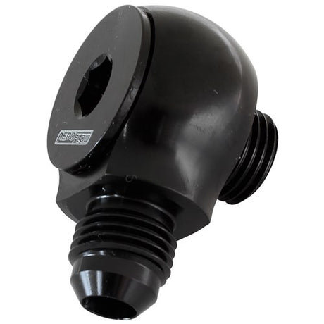90° Low Profile -10ORB to -8AN Male Adapter - Prolink Performance