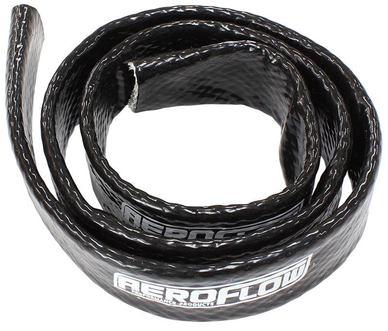 Aeroflow Heatguard Heat Shield Sleeves 3/4" (19mm) I.D., Suits -8,-10 & -12 PTFE Hoses, 1m length, Black AF91-2013 - Prolink Performance