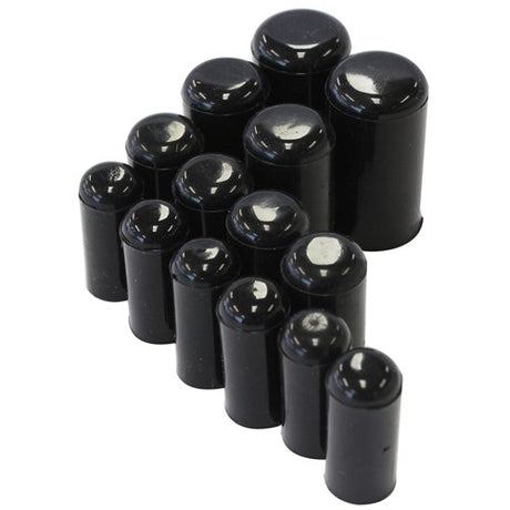 Metric Vacuum Blank Off Plug Kit (16 piece) Black Finish AF9290-016-01 - Prolink Performance