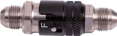 Aeroflow Titanium Quick Release Fitting -3AN EPDM Seal (Brake) Black Finish AFQR104-03 - Prolink Performance