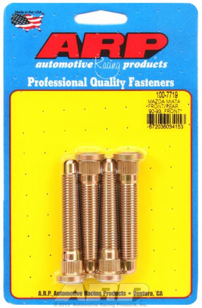 ARP Competition Wheel Studs (Mazda Miata Front Wheels, M12 x 1.25) AR100-7719 - Prolink Performance