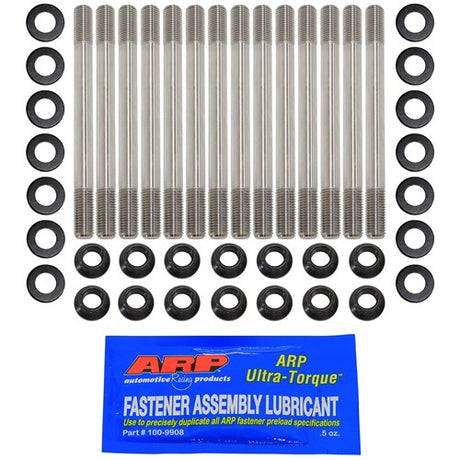 Custom Age 625+ Head Stud Kit with 12-Point Nuts fits Ford BA-FG 'Barra' 6cyl Turbo / Non Turbo 2002-on - Prolink Performance