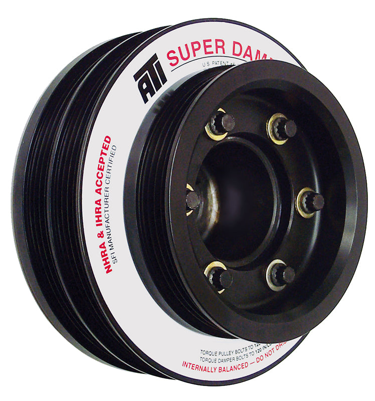 ATI Super Damper Harmonic Balancer Suit Nissan SR20DET RWD, 4 & 5 Groove With P/S Pulley 11% - Prolink Performance