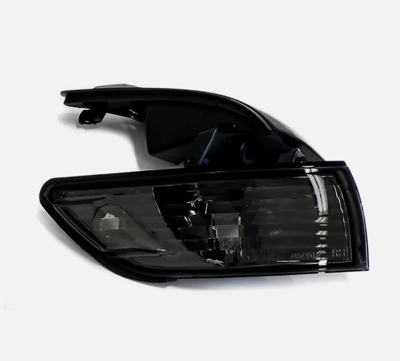 Black Front Corner Indicator Signal Lights for 88-93 Nissan S13 Silvia