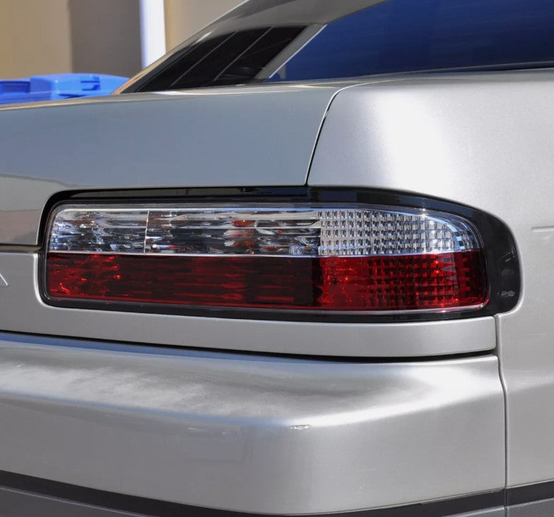 Clear Red Tail Lights for 89-94 Nissan Silvia S13 DMAX taillights