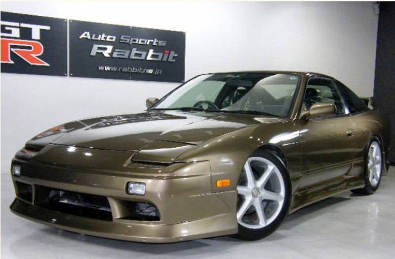 Clear front bumper signal indicator lights for 91-98 Nissan 180SX Silvia RPS13