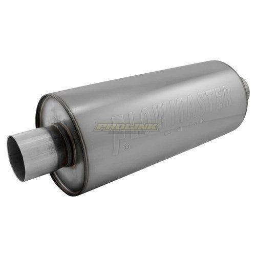 DBX Series Hushpower Muffler Round, 2-1/4" Inlet/Outlet - Prolink Performance